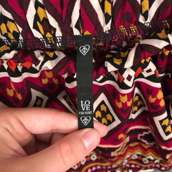 Aztec Pattern Shorts - Picture 2 of 3